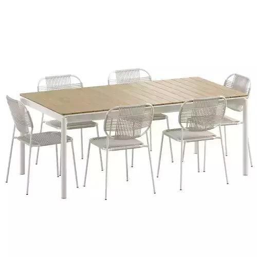Oudoor Garden Dining Set Kave Home Talaier Canyelles