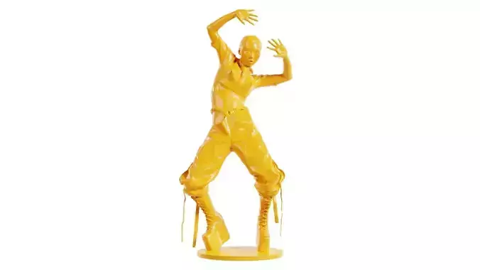 Woman Wearing Motorbike Outfit 10