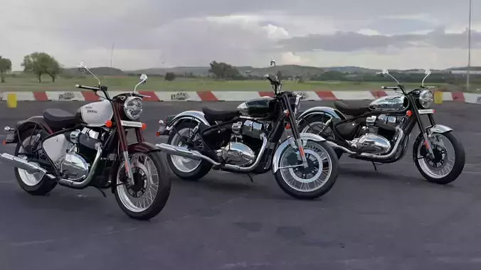 Royal Enfield Classic 650 3D Model