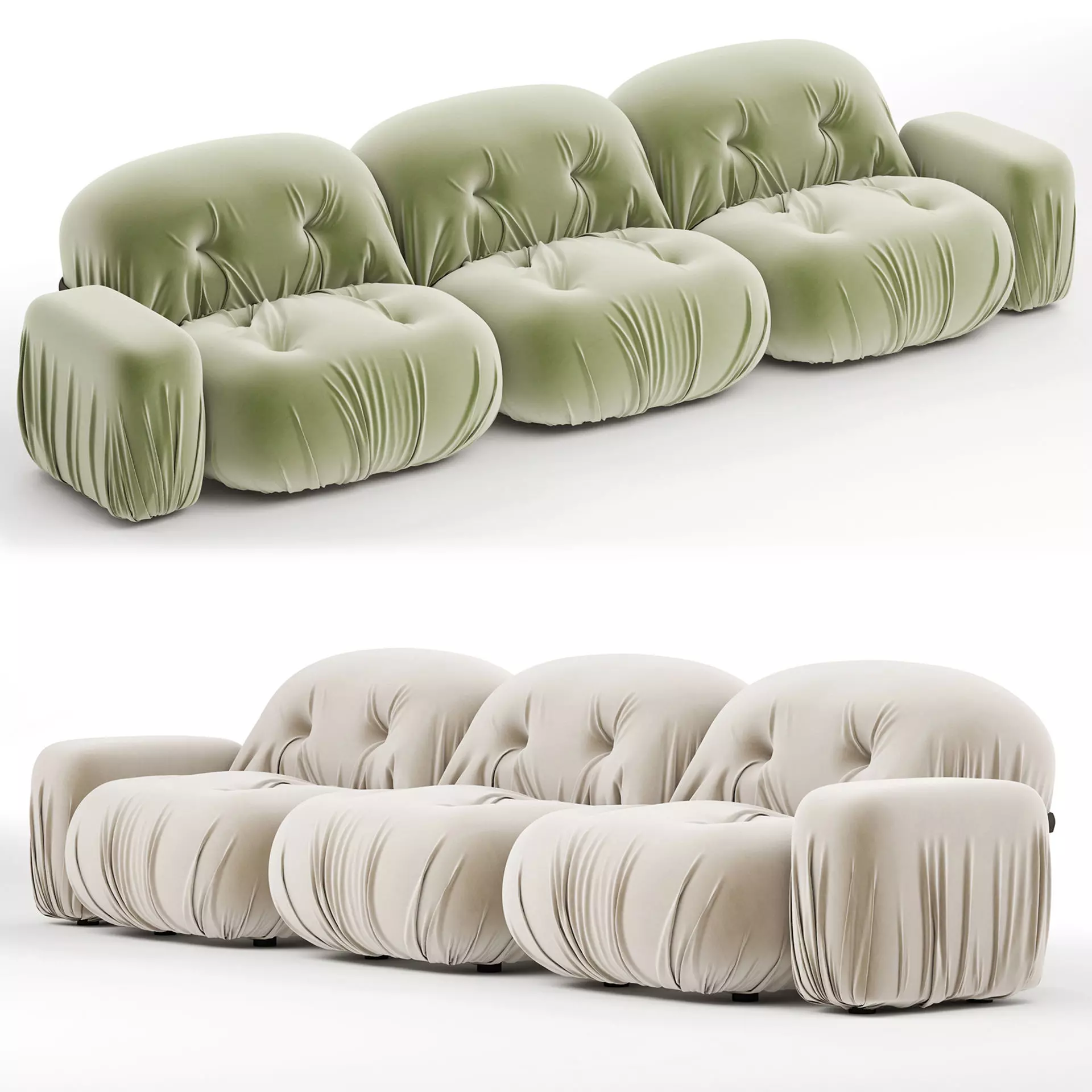 Brompton Sectional Sofa By Ferre Home 3D model_0