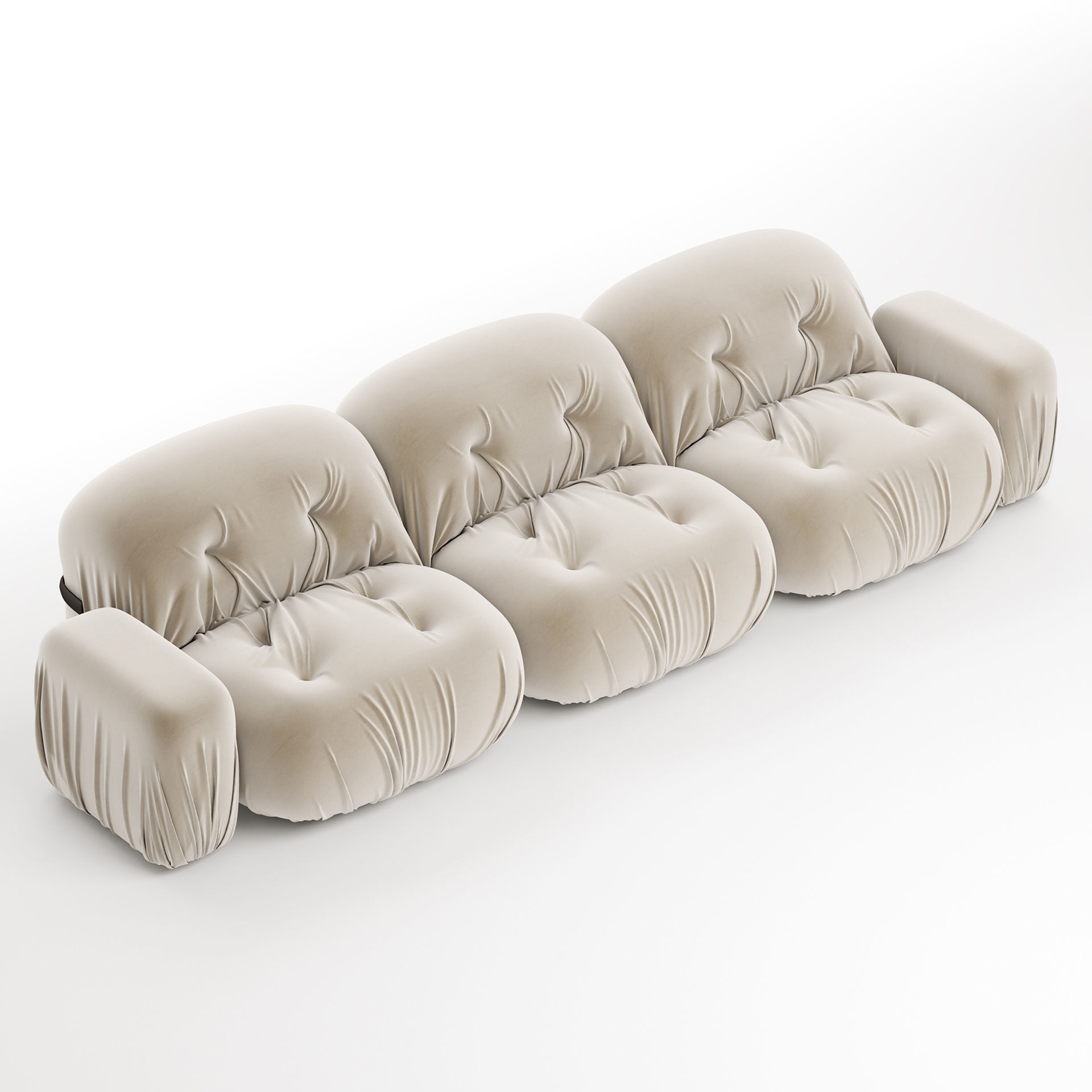 Brompton Sectional Sofa By Ferre Home 3D model_1
