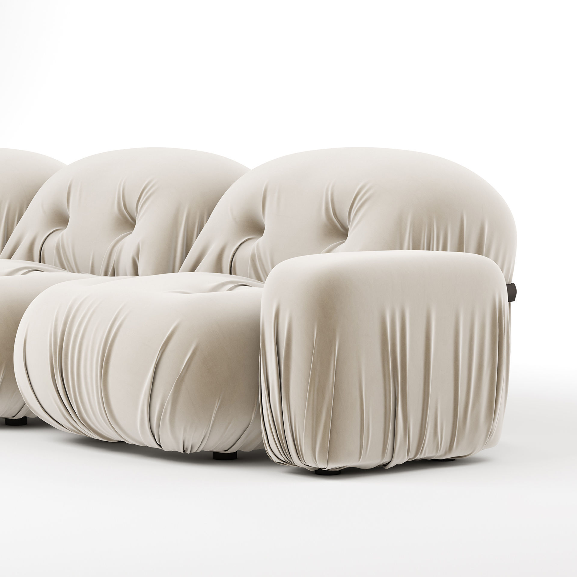 Brompton Sectional Sofa By Ferre Home 3D model_2