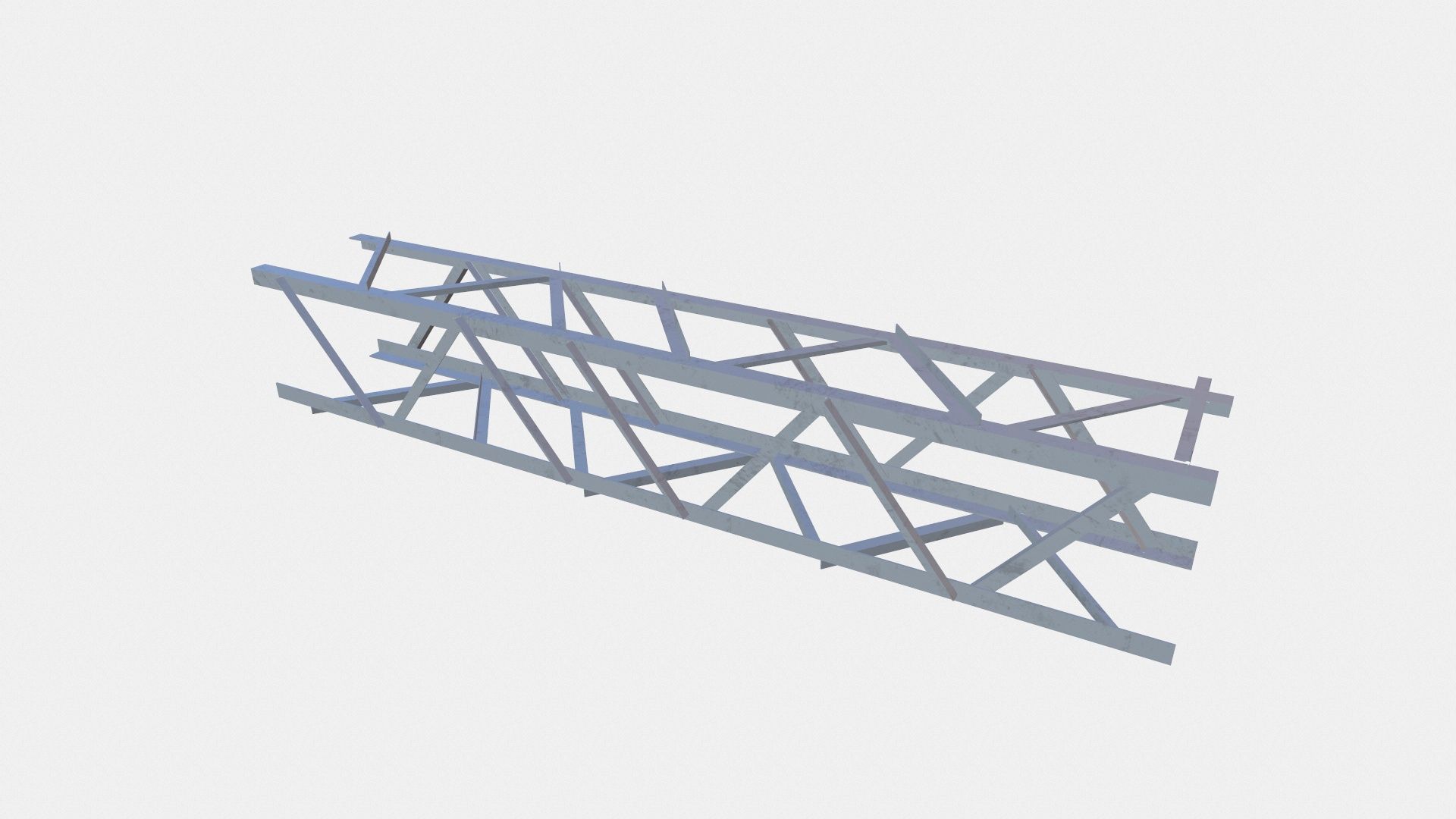 Popsicle Bridge Low-poly 3D model_3