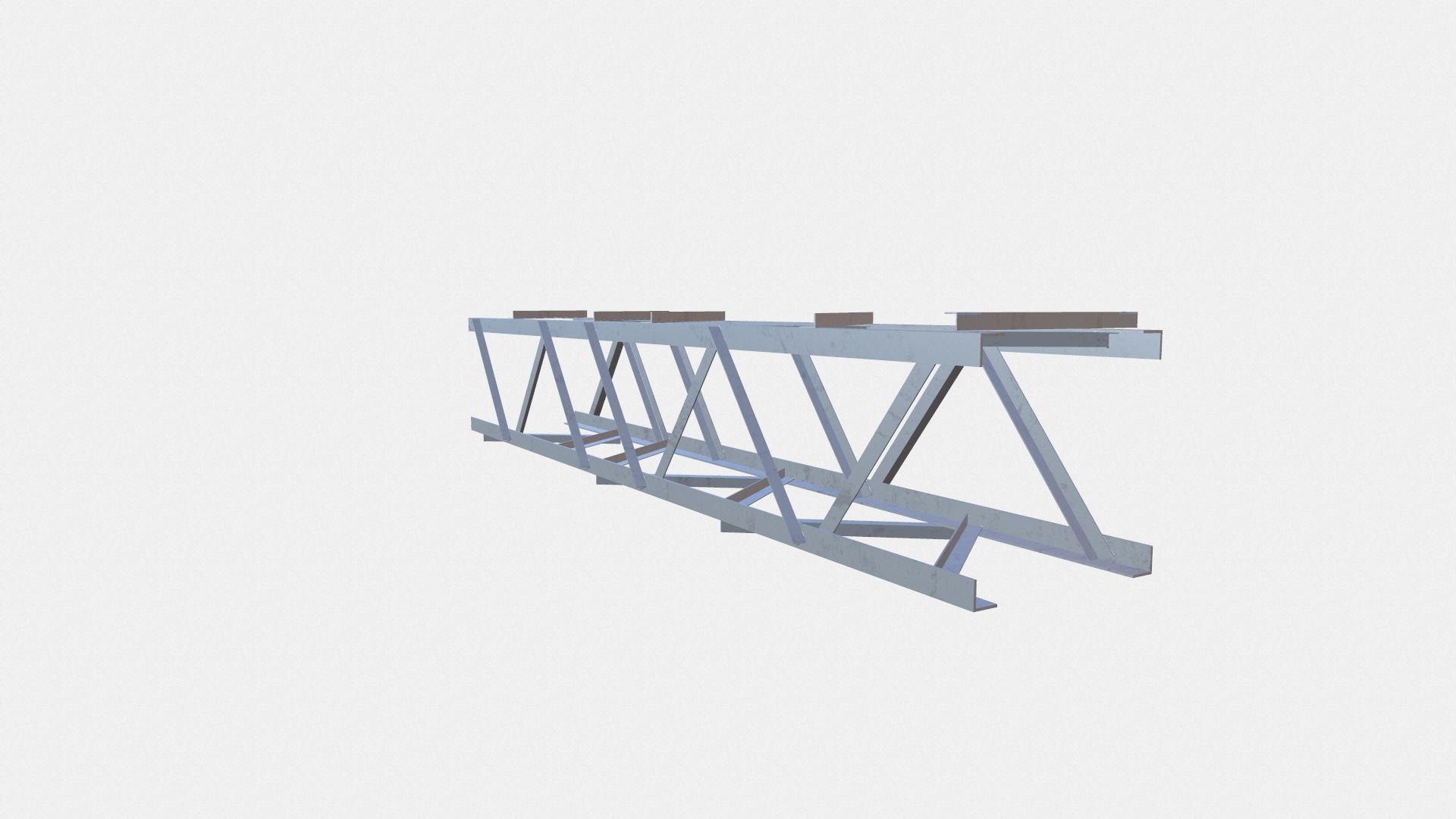 Popsicle Bridge Low-poly 3D model_4