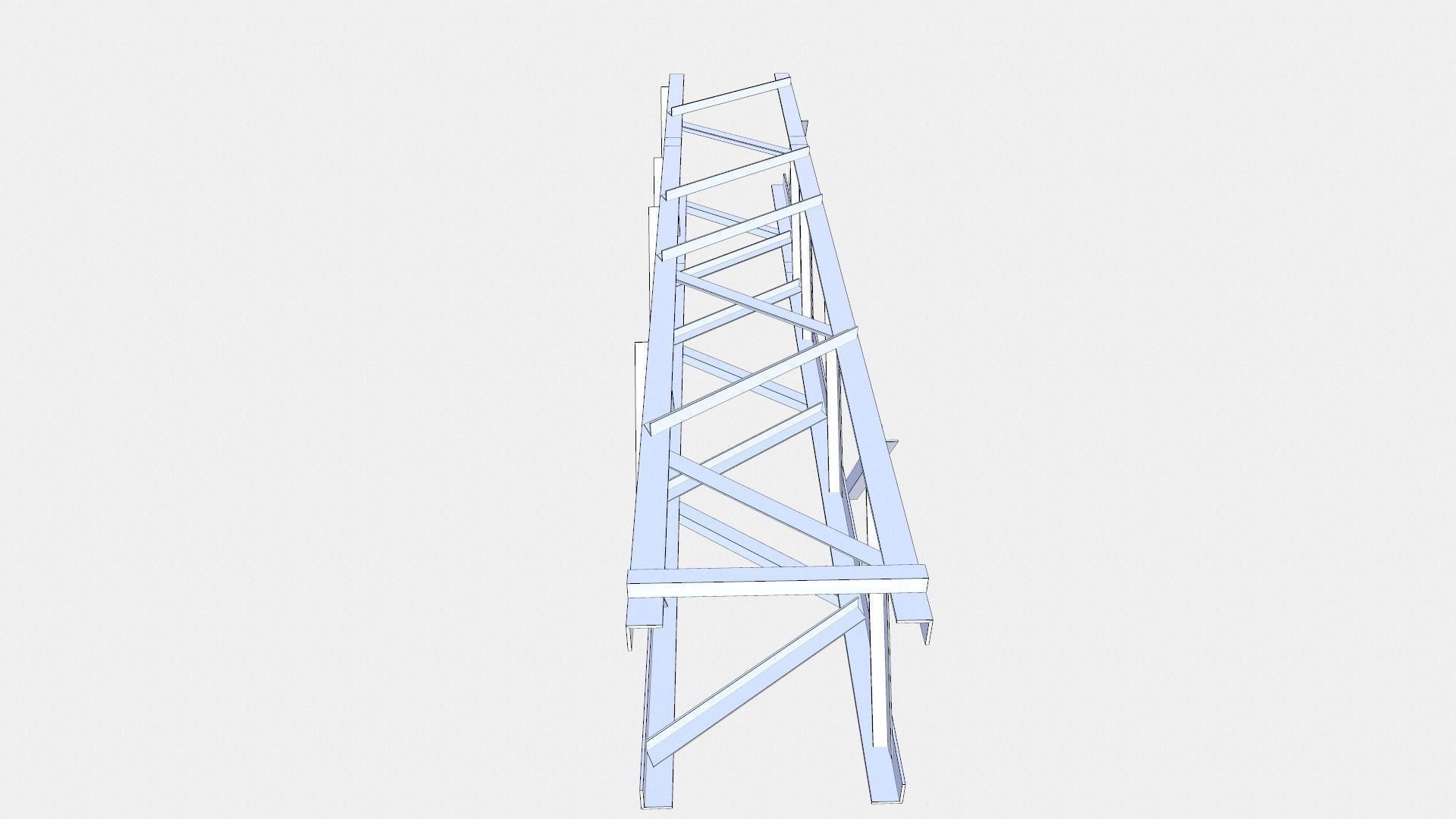 Popsicle Bridge Low-poly 3D model_8