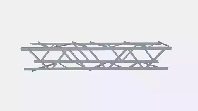 Popsicle Bridge Low-poly 3D model