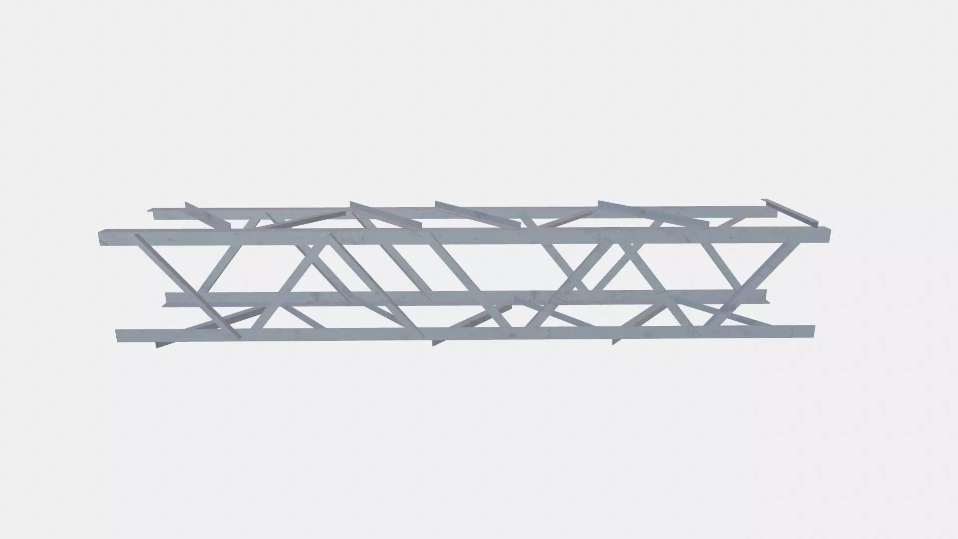 Popsicle Bridge Low-poly 3D model_0