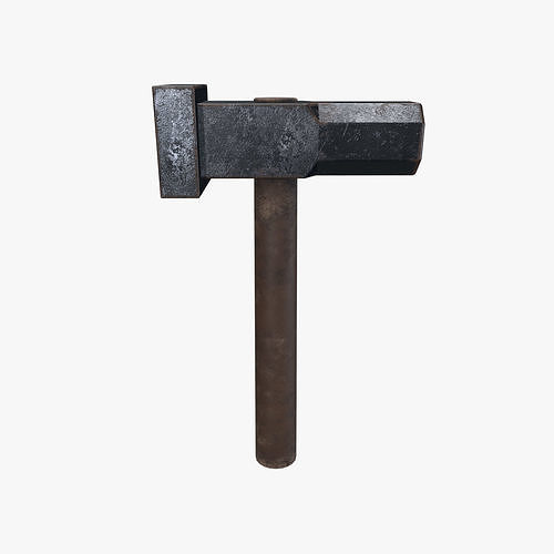 Medieval Flatter Low-poly 3D model