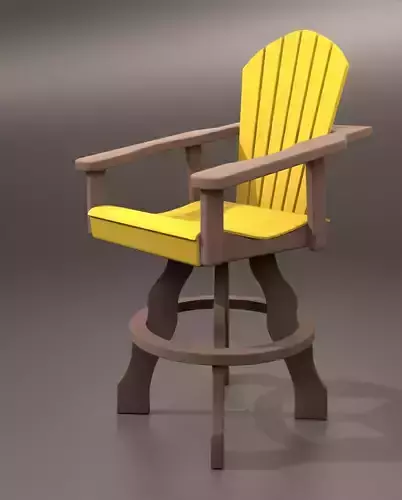 Adirondack Swivel Bar Chair