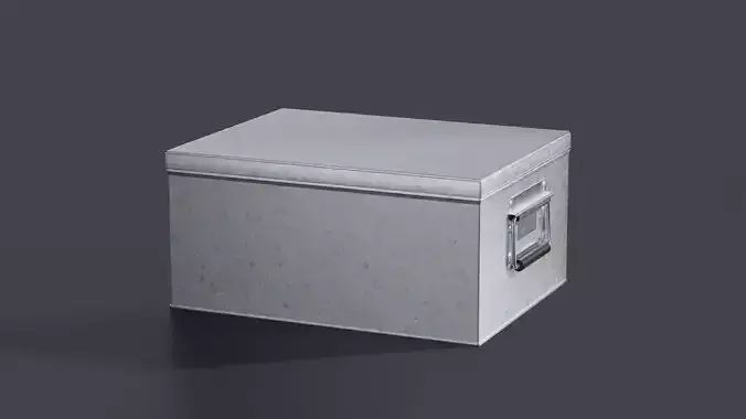 Galvanized Iron Box 001 M