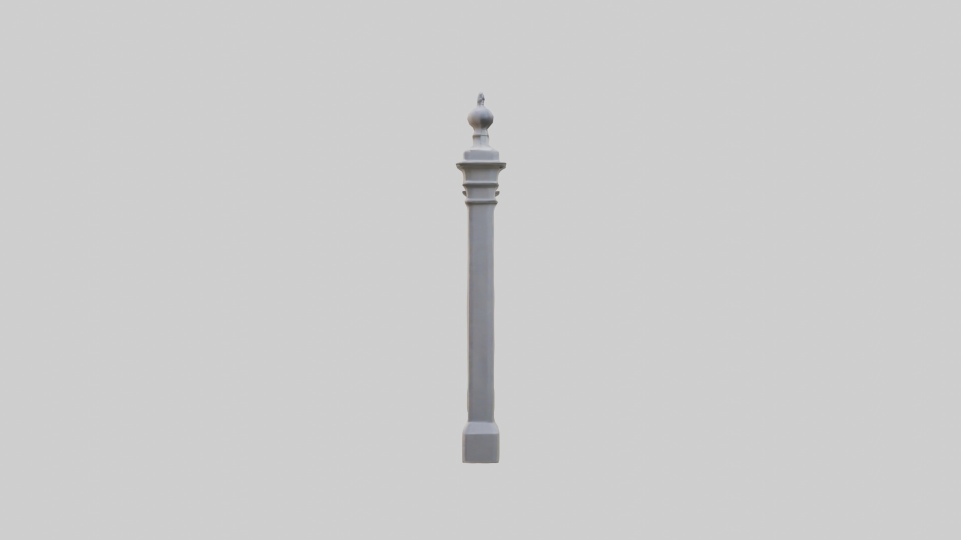 Wrought Iron Gate Model Low-poly 3D model_16