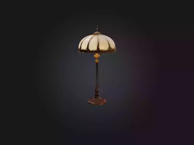 Victorian Lamp Model