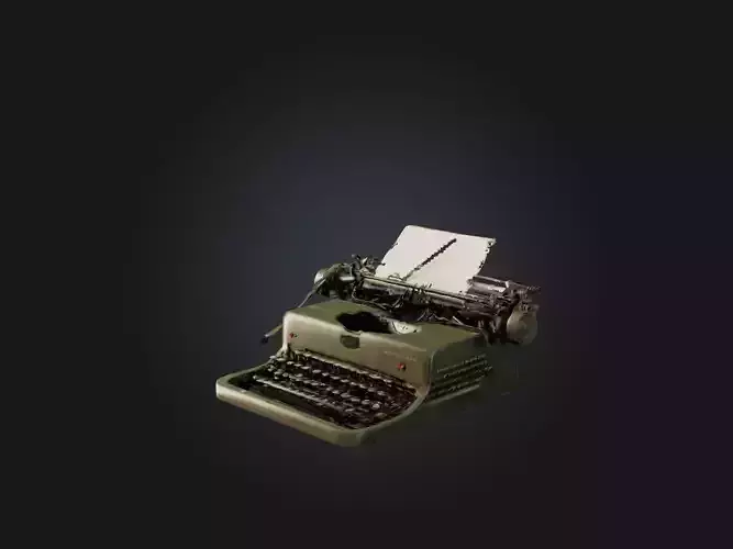 Typewriter Model