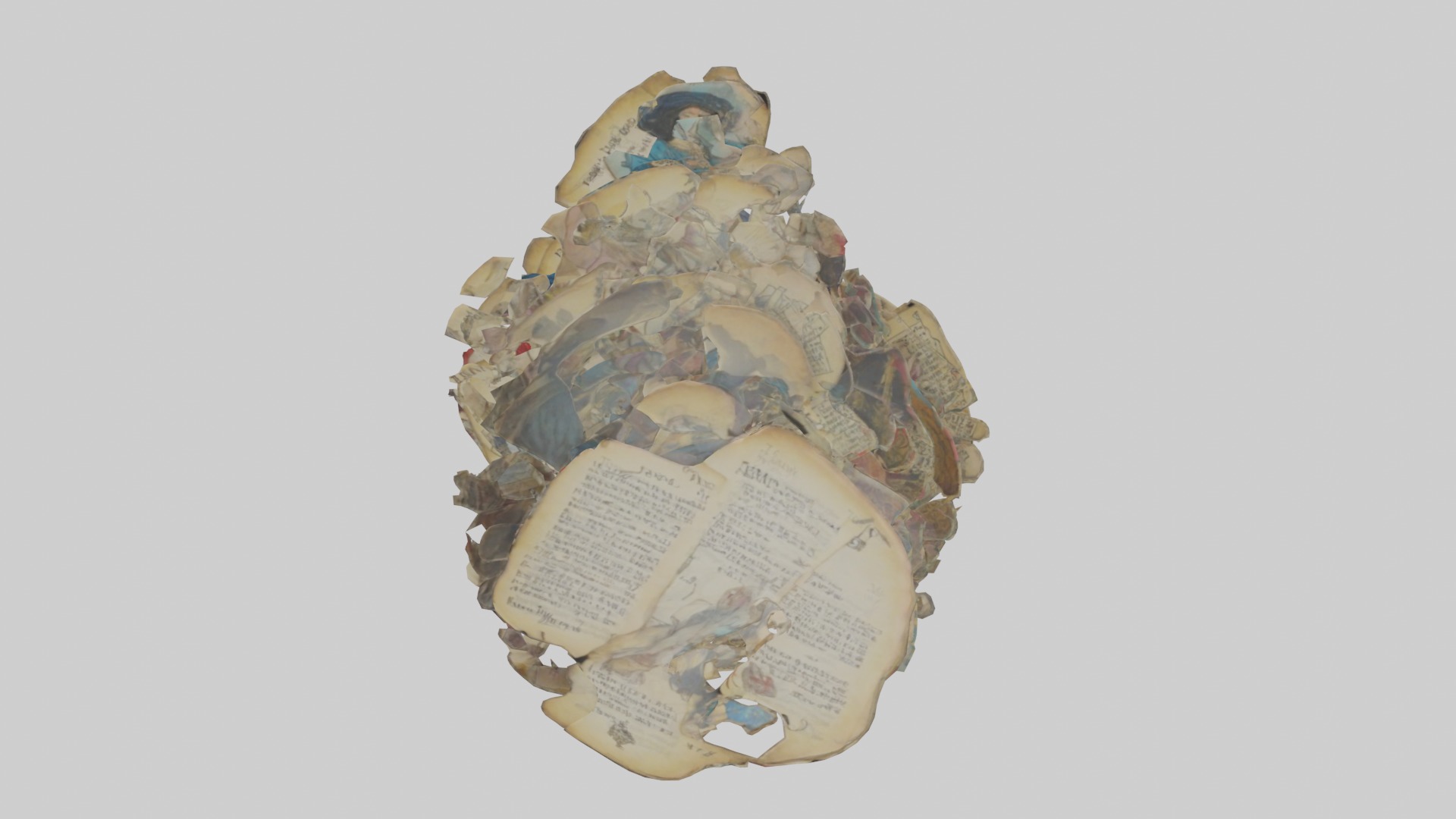 Tarot  Low-poly 3D model_4