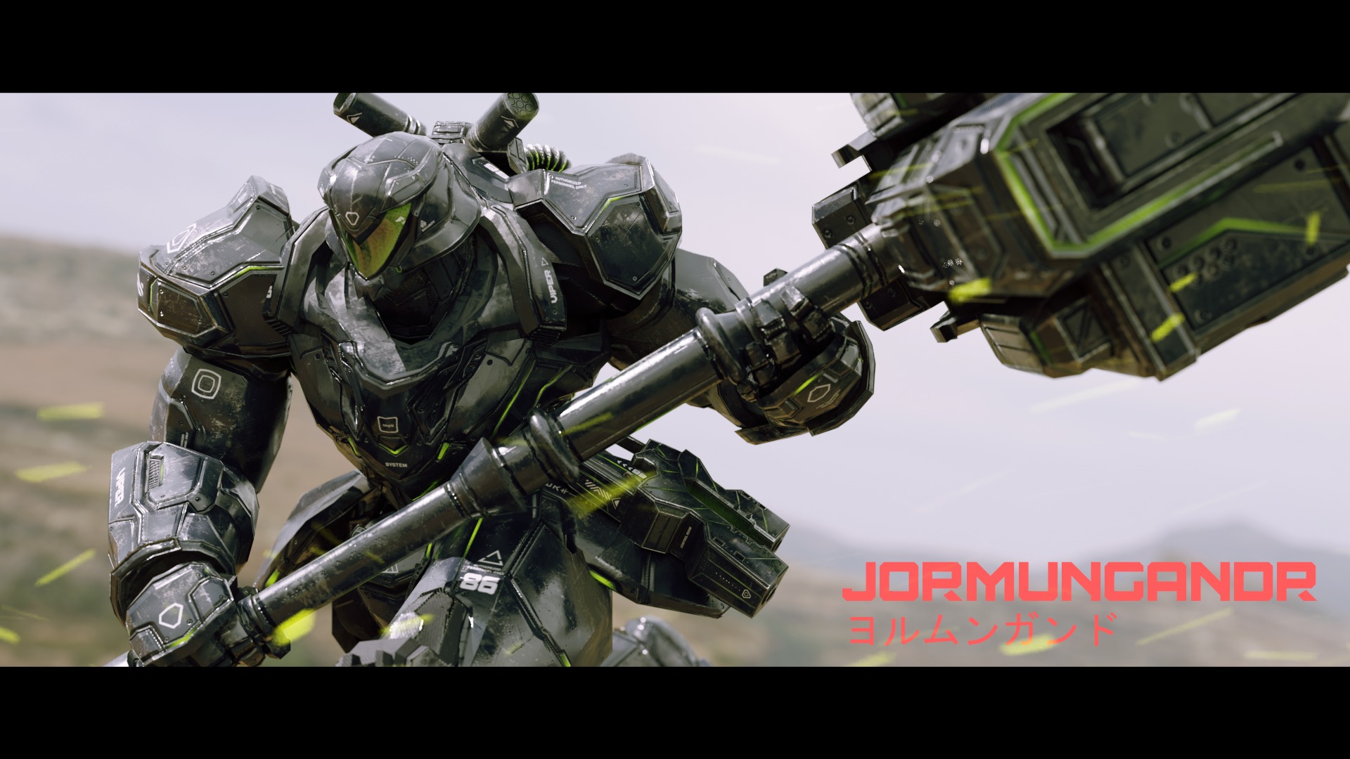 Low Poly - Cybernetic Jormungandr Son of Loki Low-poly 3D model_5