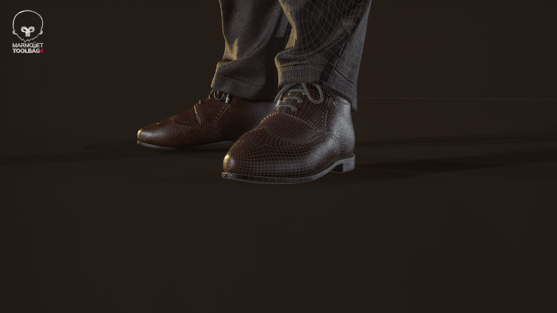 Osman abi Turkishman - Gameready Low-poly 3D model_7