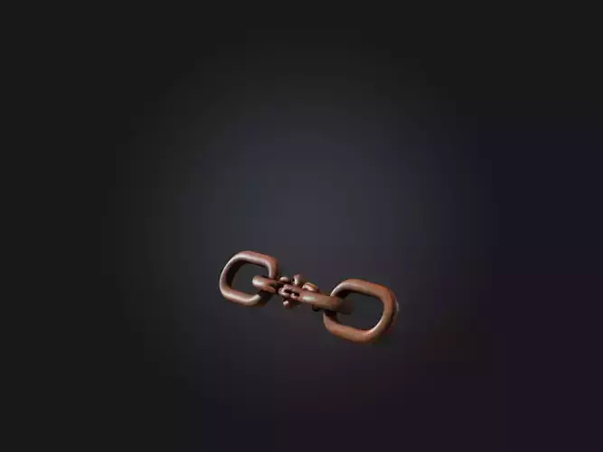 Rusted Chain Link Model