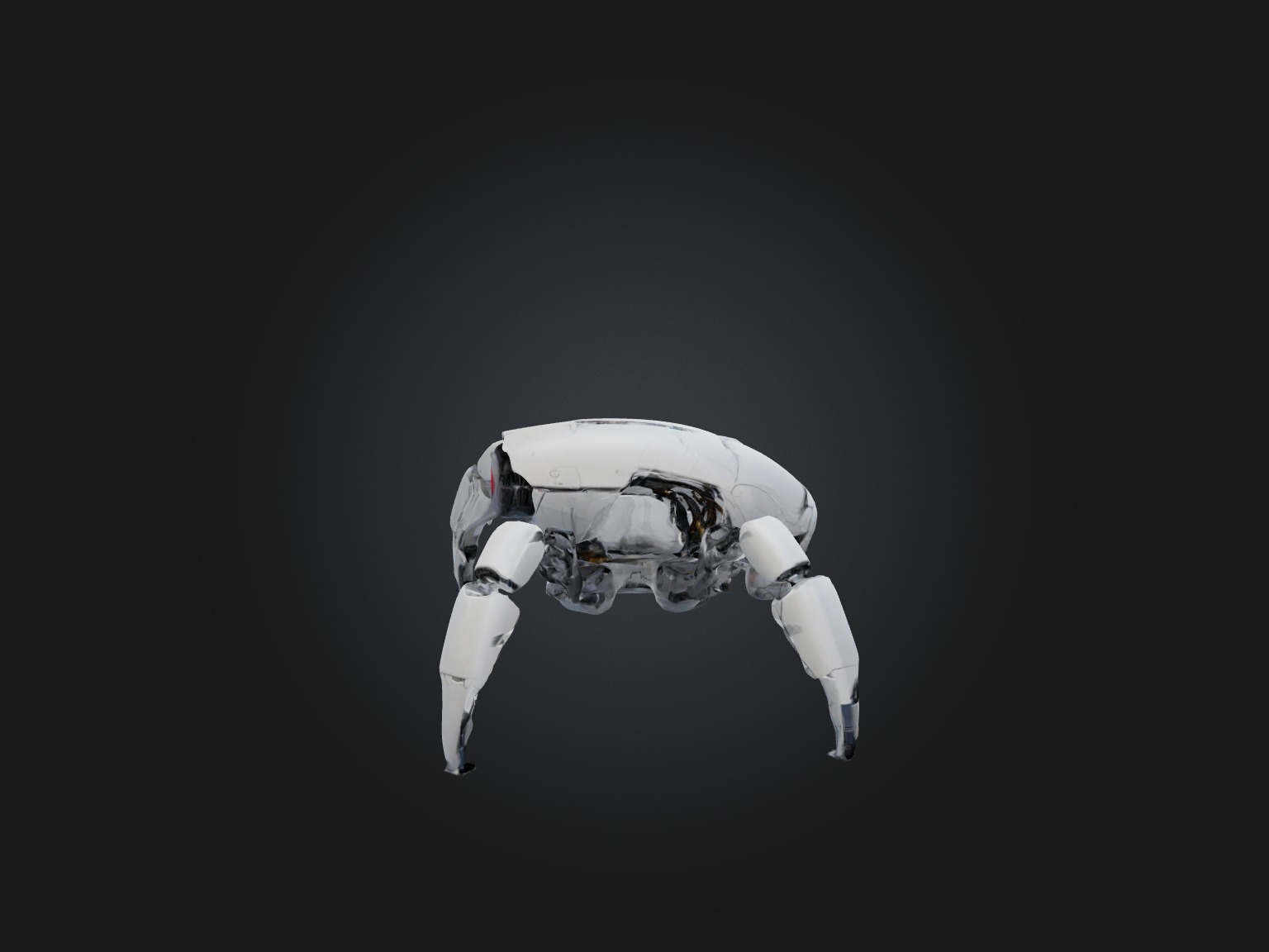 RoboSpider Model Low-poly 3D model_7