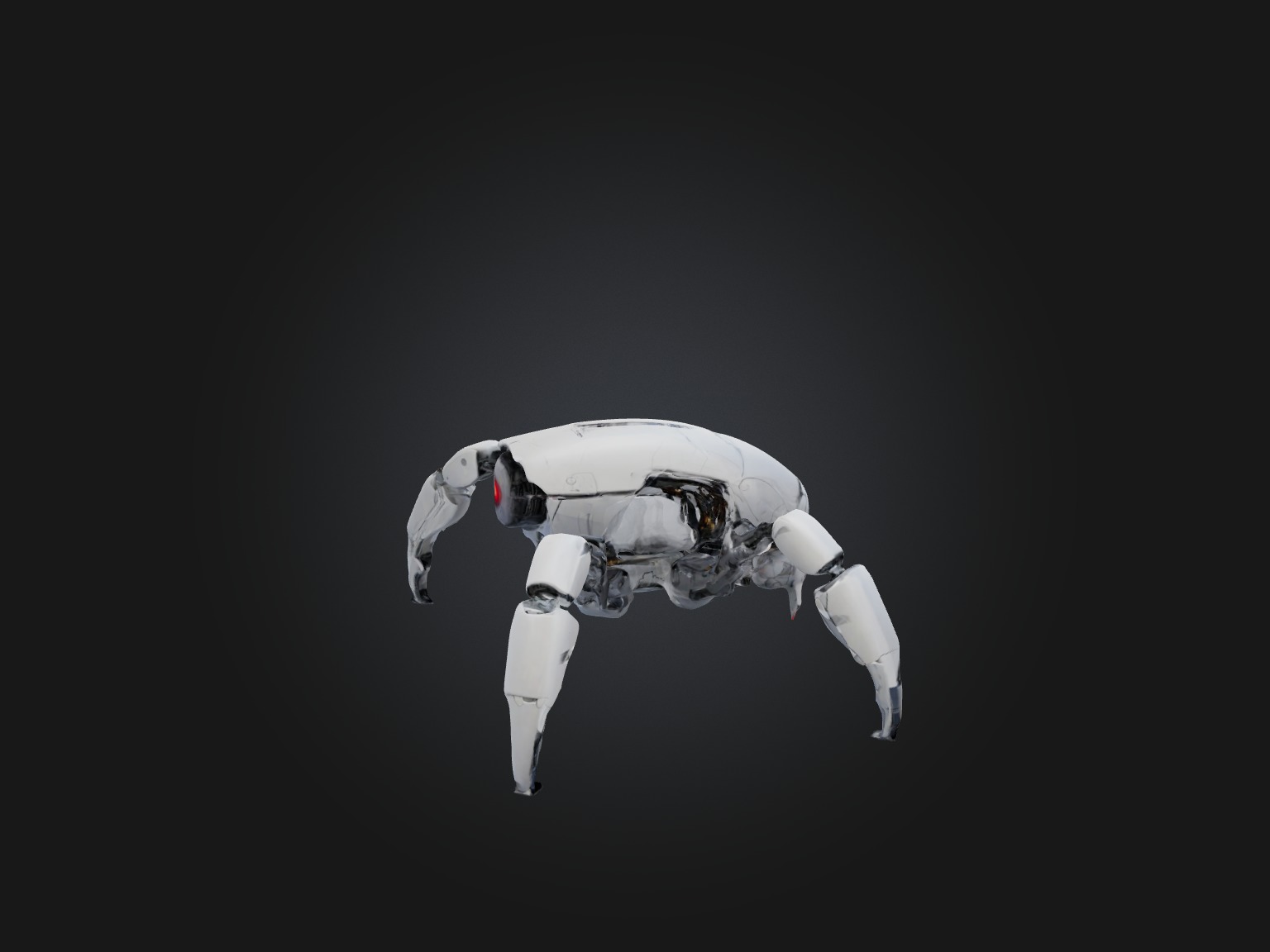 RoboSpider Model Low-poly 3D model_9