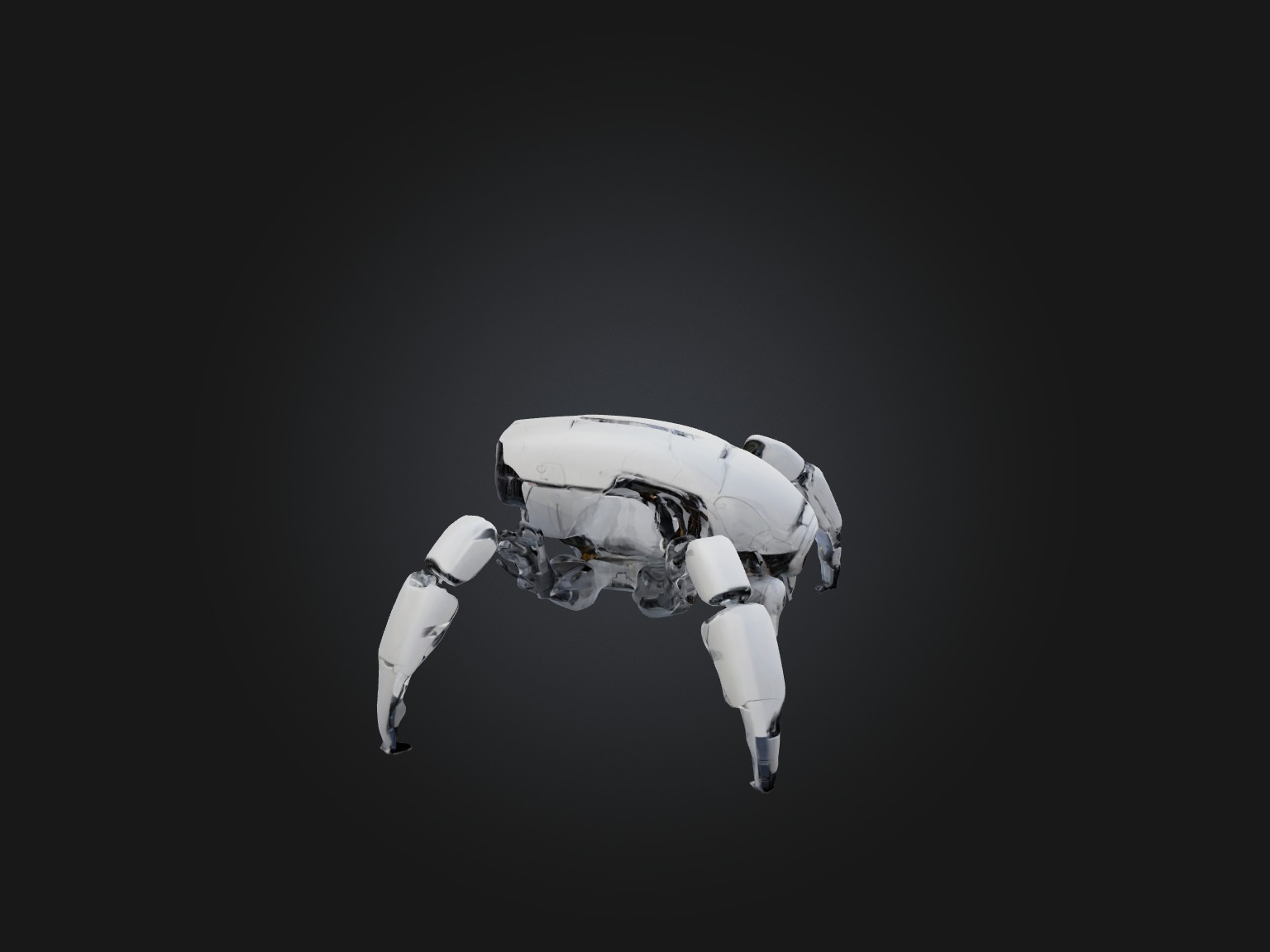 RoboSpider Model Low-poly 3D model_6