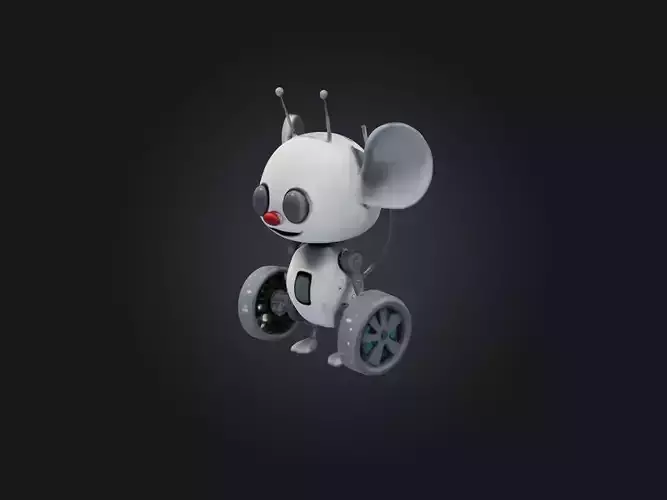 RoboMouse Model Low-poly 3D model