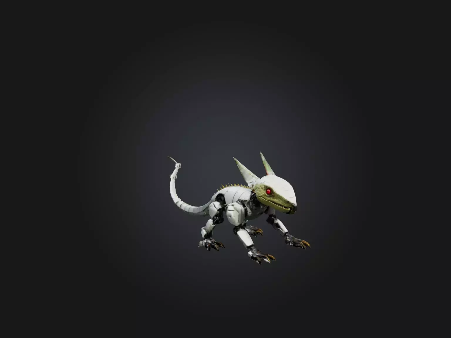 RoboLizard Model Low-poly 3D model_0