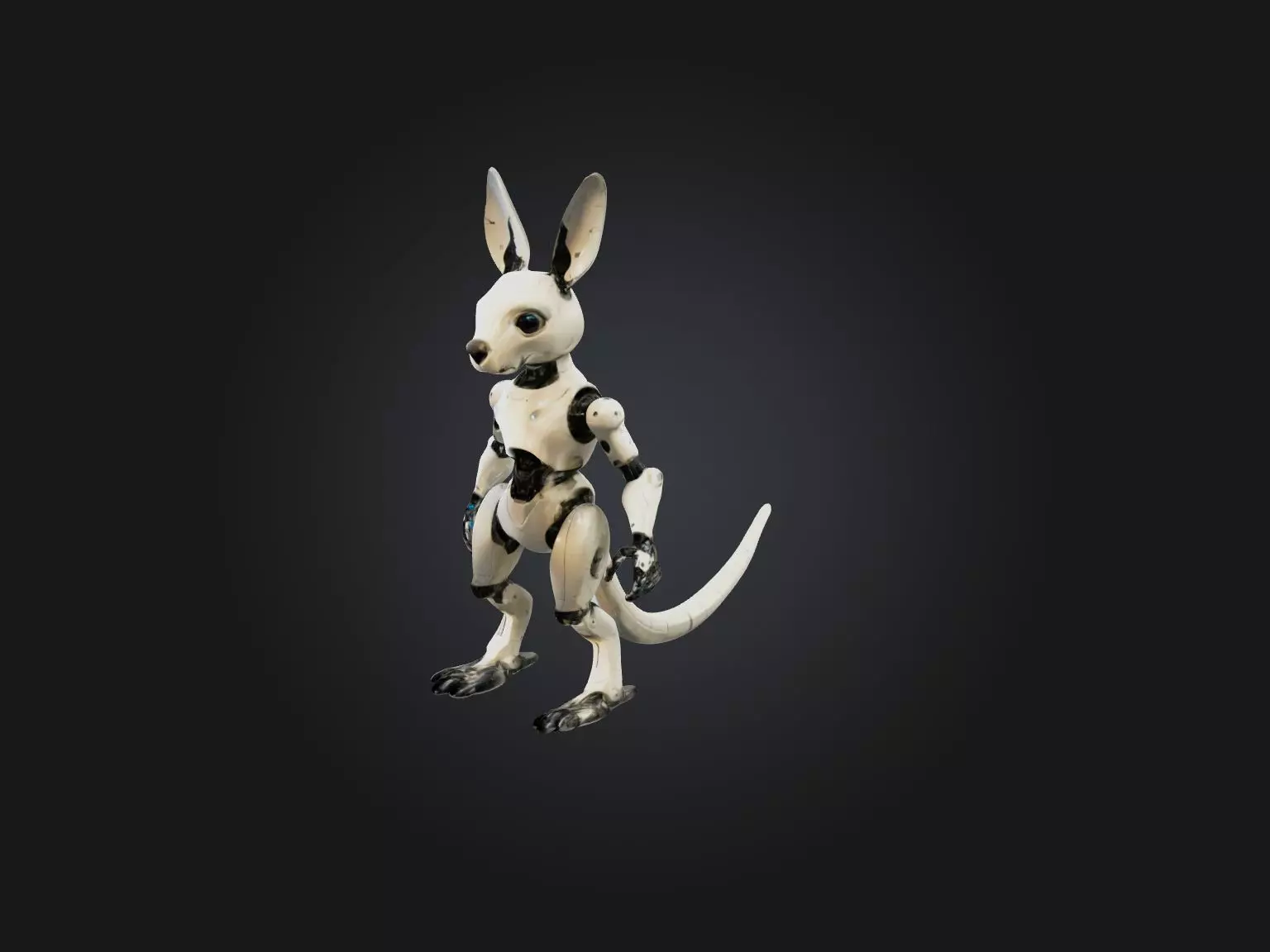 RoboKangaroo Model Low-poly 3D model_0