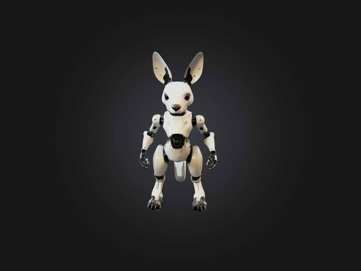 RoboKangaroo Model Low-poly 3D model_3