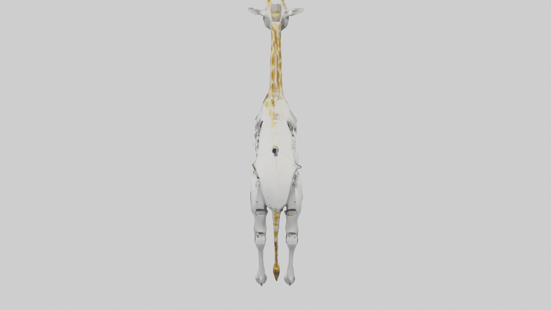 RoboGiraffe Model Low-poly 3D model_9
