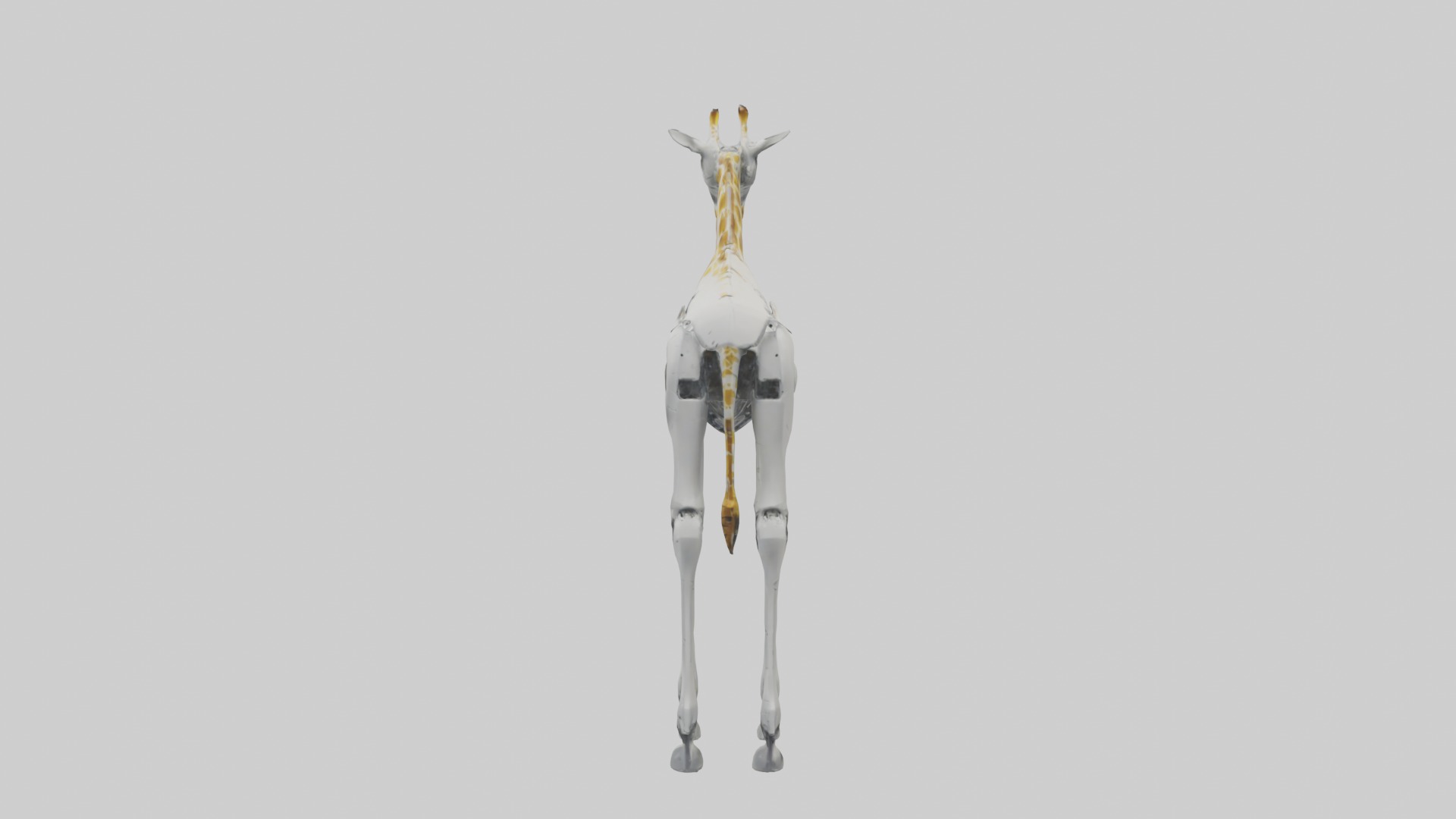 RoboGiraffe Model Low-poly 3D model_2