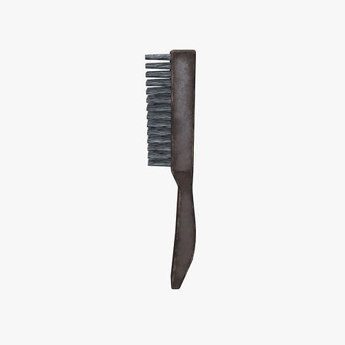 Medieval Wire Brush Low-poly 3D model
