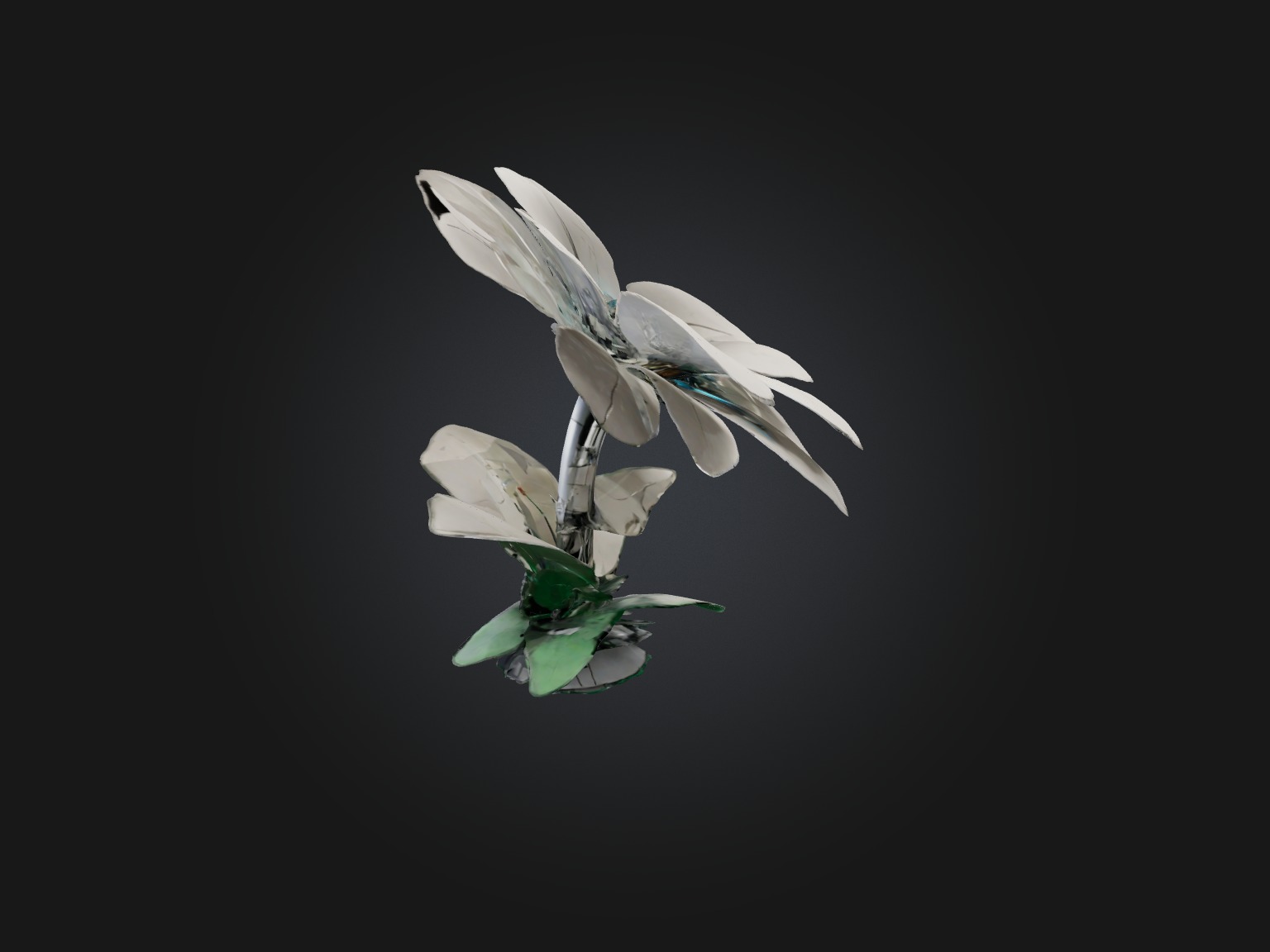 RoboFlower Model Low-poly 3D model_4