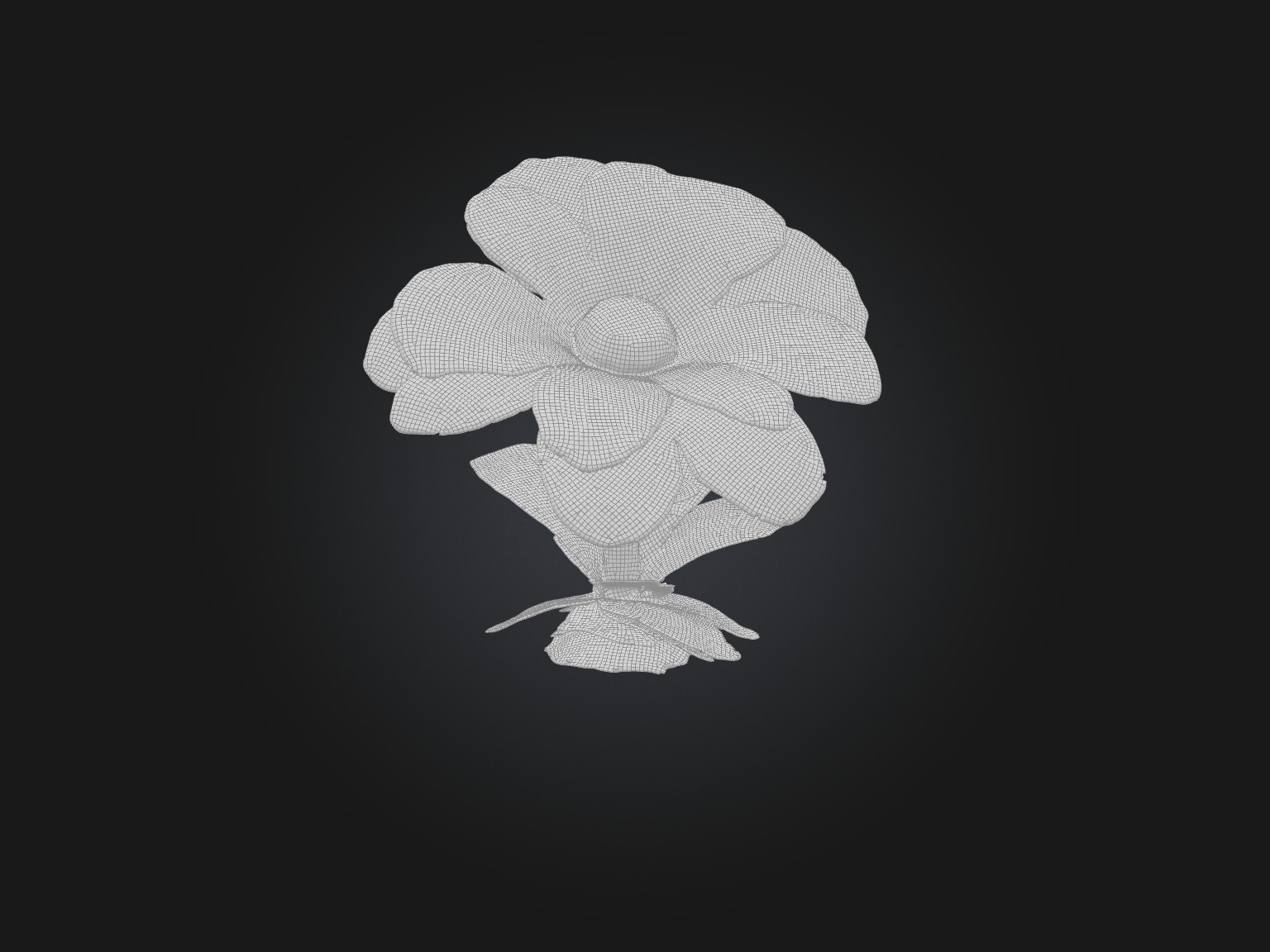 RoboFlower Model Low-poly 3D model_1