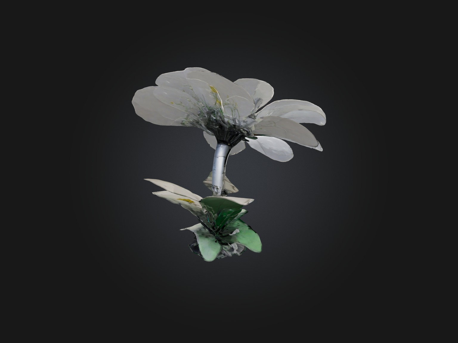 RoboFlower Model Low-poly 3D model_8