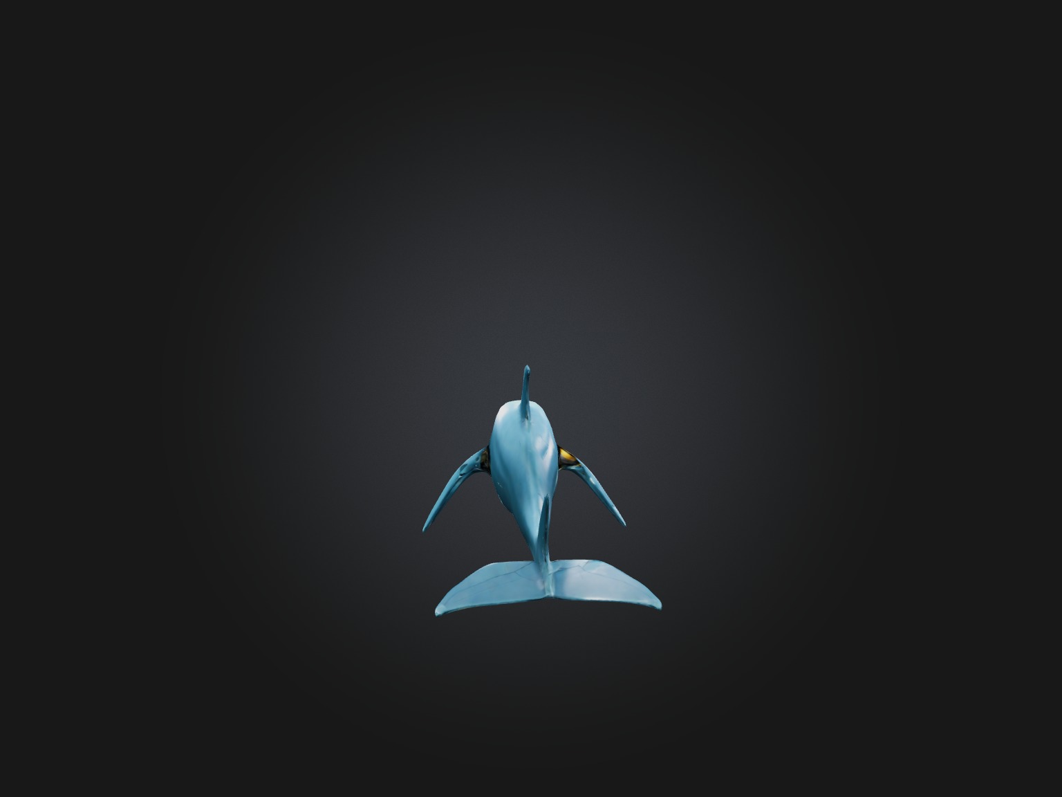 RoboDolphin Model Low-poly 3D model_6
