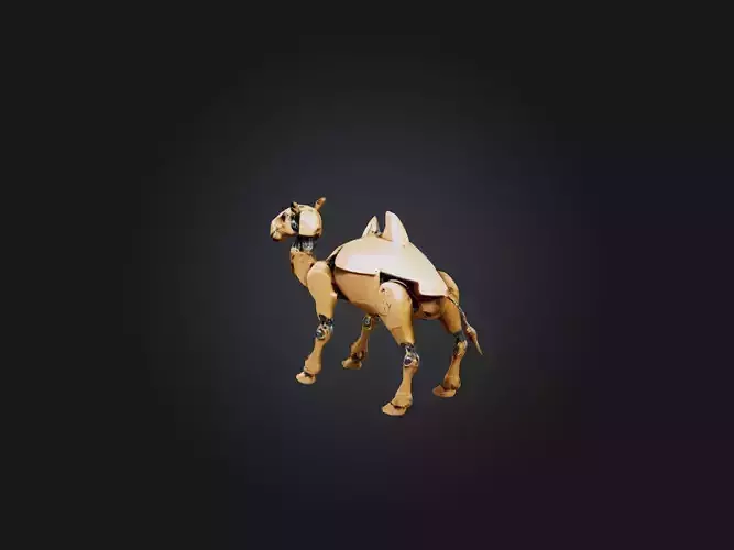 RoboCamel Model Low-poly 3D model