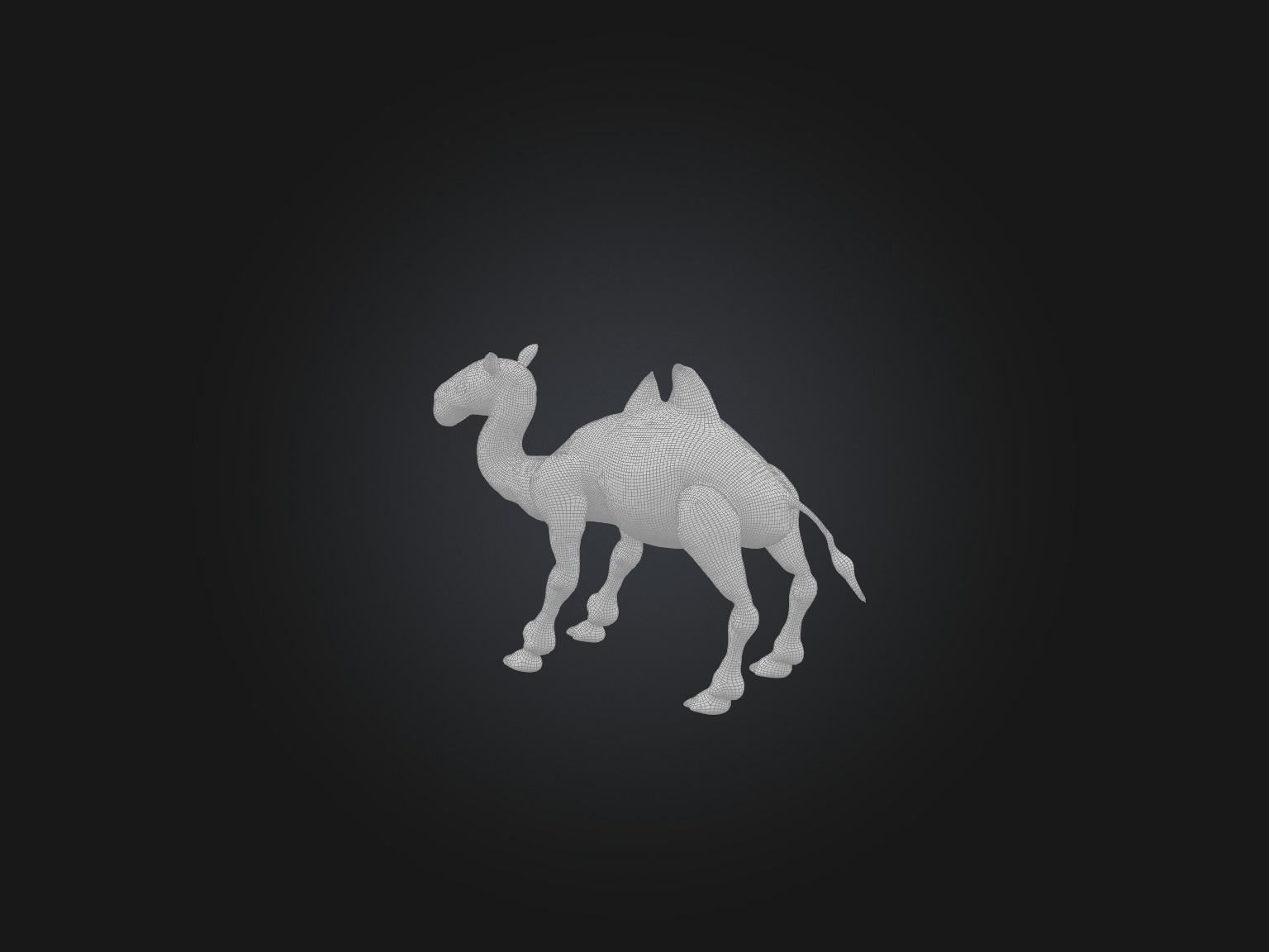 RoboCamel Model Low-poly 3D model_1