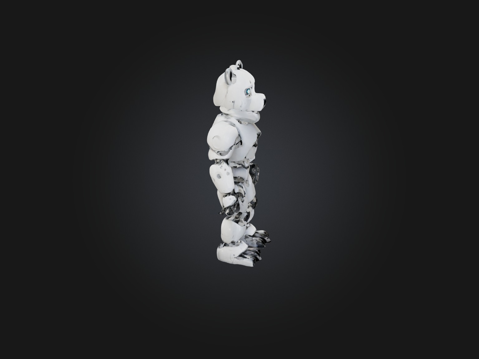RoboBear Model Low-poly 3D model_6