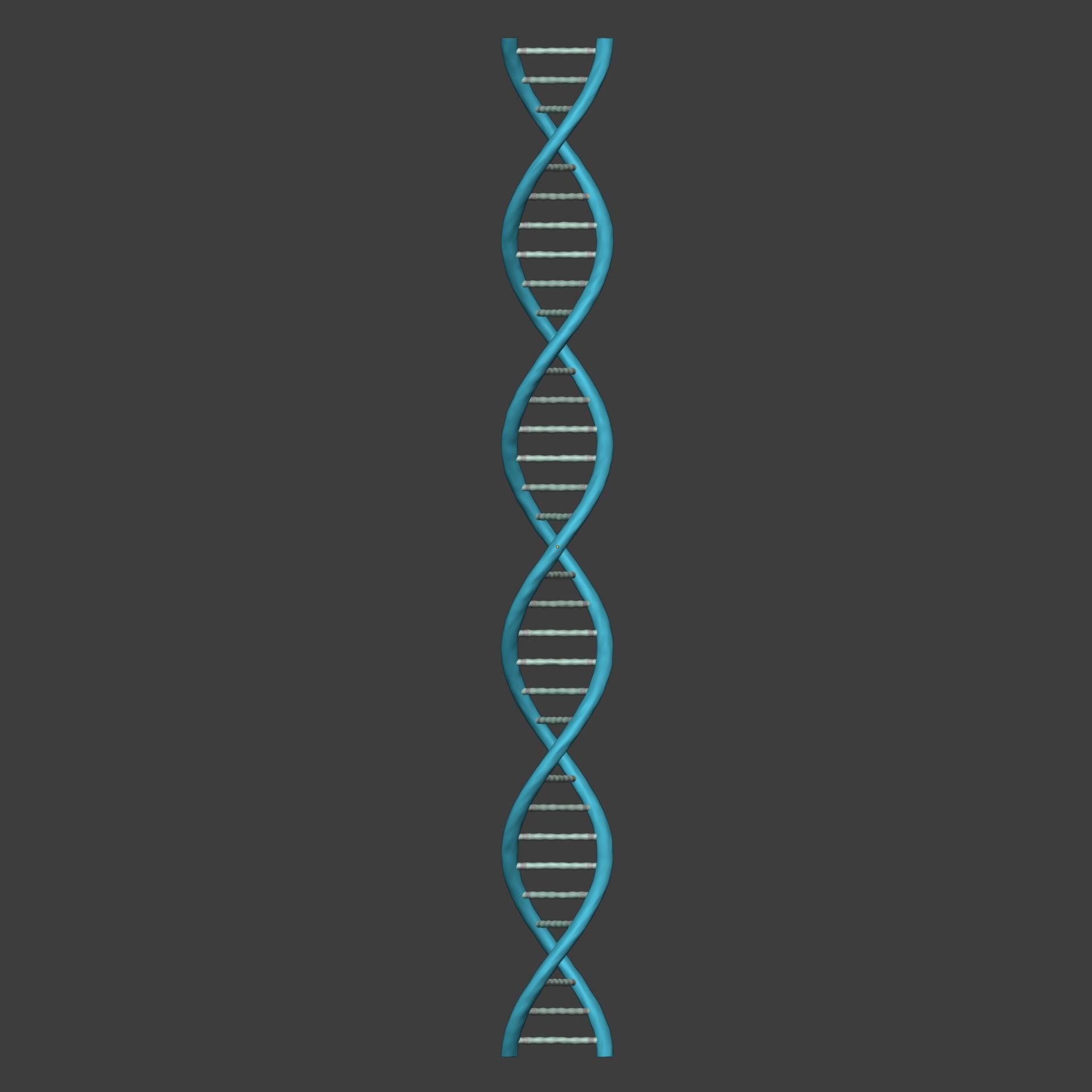 DNA Strand  -- Molecule -- Helix -- Sequencing  RNA Genetics Low-poly 3D model_3