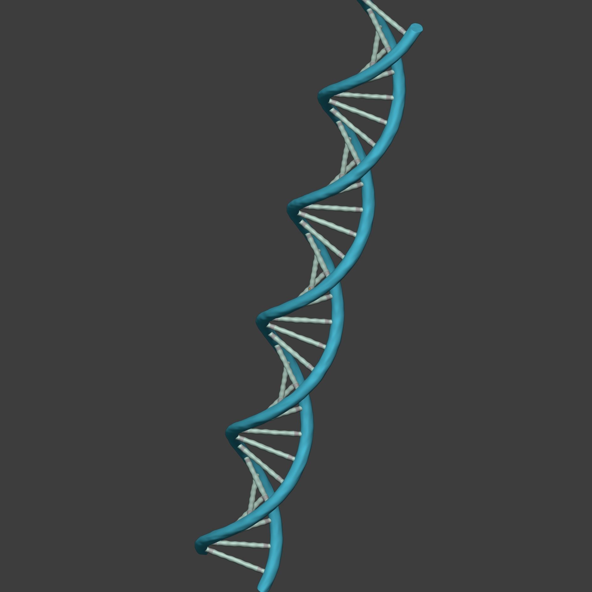 DNA Strand  -- Molecule -- Helix -- Sequencing  RNA Genetics Low-poly 3D model_7