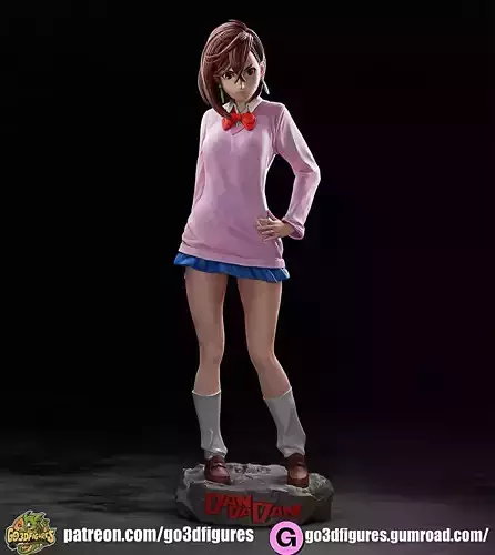 Momo Ayase  Dandadan 3D print model