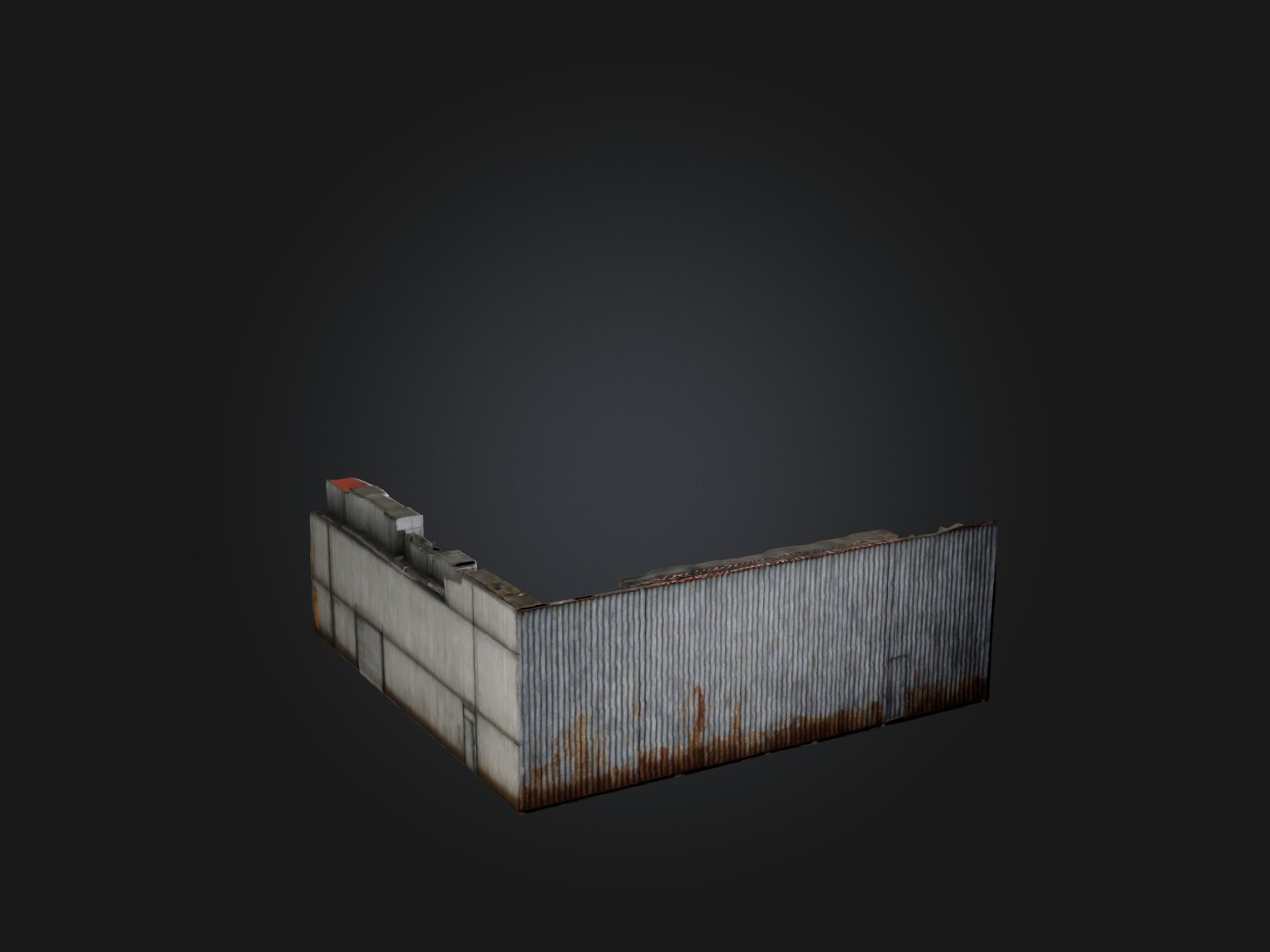 Realistic Warehouse Model Low-poly 3D model_3