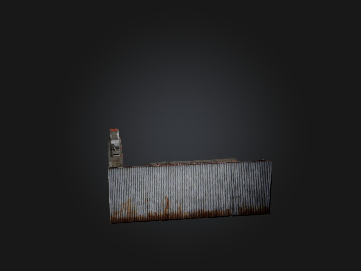 Realistic Warehouse Model Low-poly 3D model_1