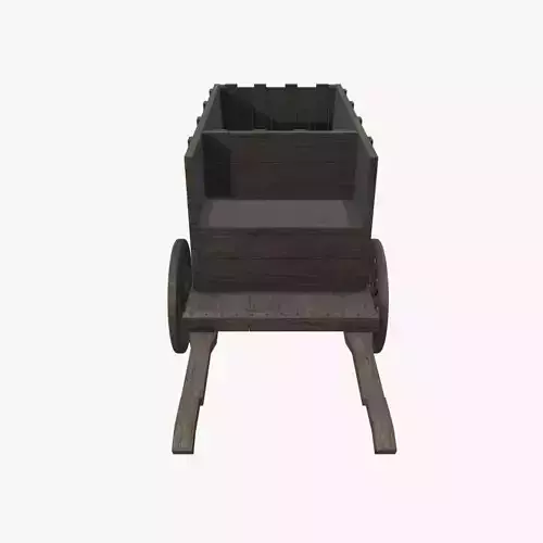 Medieval Carriage V04