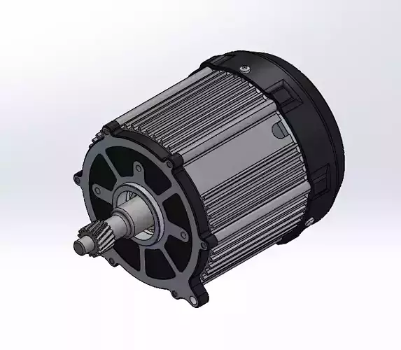 1200W Electric BLDC Motor For Boat 3D model