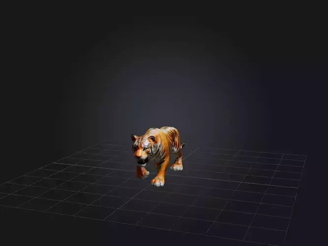 Realistic Tiger Model