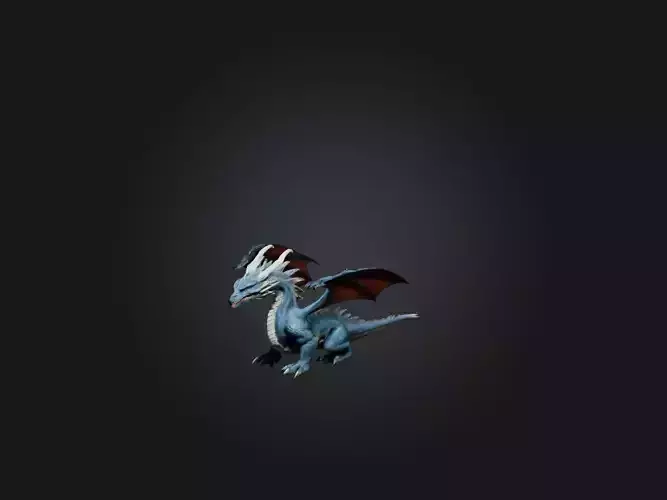 Realistic Thunder Dragon Model