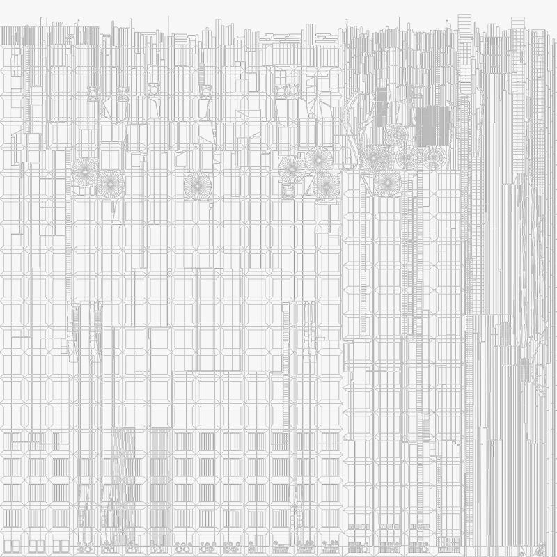 Medieval Carriage V07 Low-poly 3D model_10