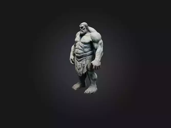 Realistic Stone Giant Model