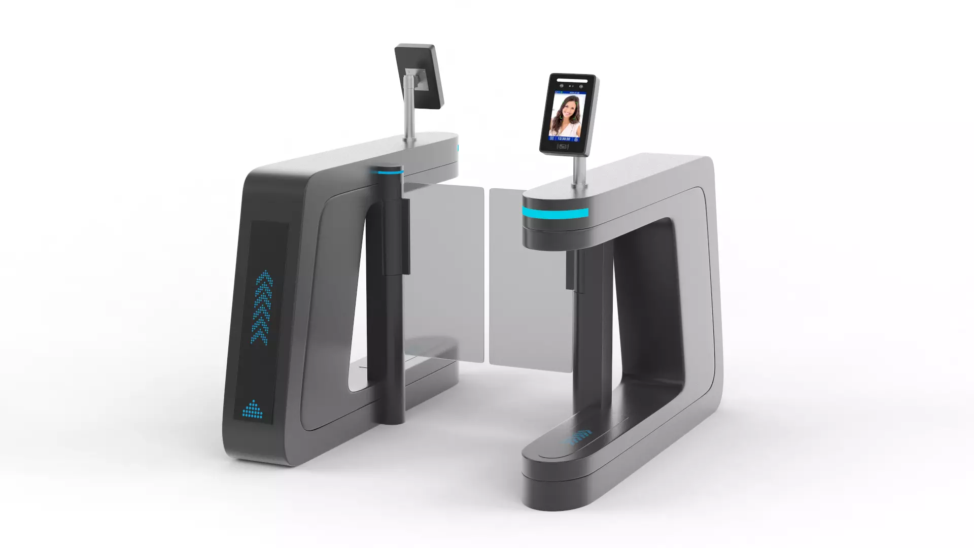 Turnstile Gate 3D model_0